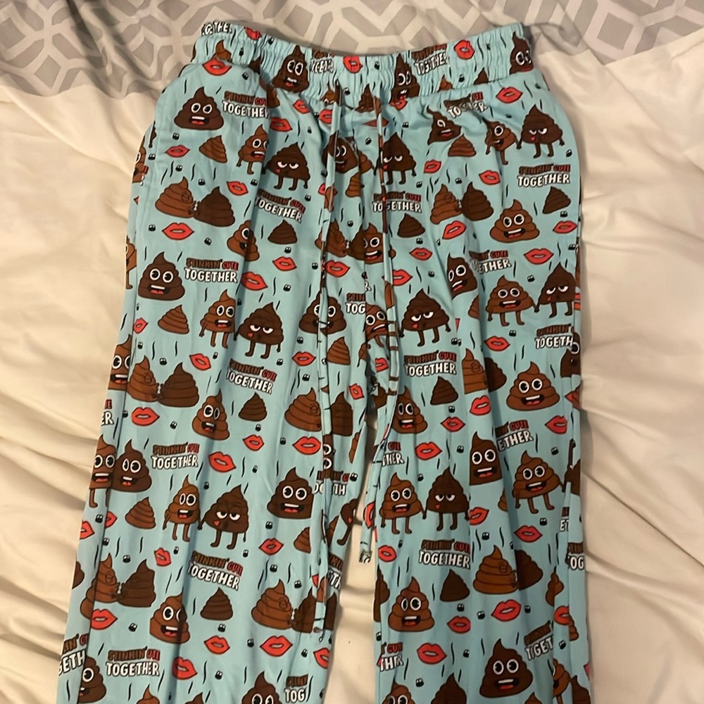 Blue 💩 pj pants